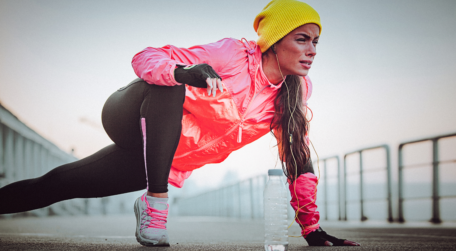 A atividade física é ótima ferramenta para se aquecer e manter a saúde em dia